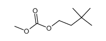 3,3-dimethylbutyl methylcarbonate Structure