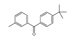 4-TERT-BUTYL-3'-METHYLBENZOPHENONE结构式