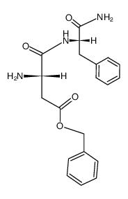O-benzylaspartyl-phenylalanine amide结构式