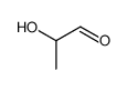 DL-乳醛水溶液结构式
