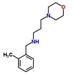 (2-METHYL-BENZYL)-(3-MORPHOLIN-4-YL-PROPYL)-AMINE Structure