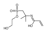 2-hydroxyethyl 2-methyl-2-[(1-oxoallyl)amino]propanesulphonate Structure