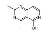 2,4-dimethyl-6H-pyrido[4,3-d]pyrimidin-5-one结构式