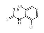 2,6-dichlorophenylthiourea Structure