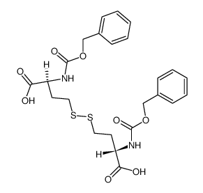 N,N'-di(CBz)-L-homocystine Structure