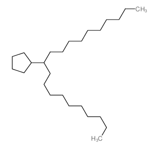 Cyclopentane,(1-decylundecyl)- structure