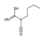 Thiourea,N-butyl-N-cyano- structure