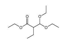 Ethyl 3,3-diethoxy-2-ethylpropanoate结构式