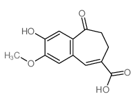 10-hydroxy-9-methoxy-2-oxo-bicyclo[5.4.0]undeca-5,7,9,11-tetraene-5-carboxylic acid结构式