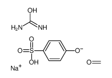 sodium,formaldehyde,4-hydroxybenzenesulfonate,urea Structure