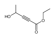 ethyl 4-hydroxypent-2-ynoate结构式