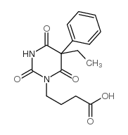 苯巴比妥-1-丁酸结构式