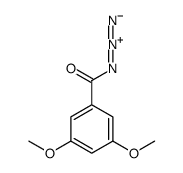 3,5-dimethoxybenzoyl azide结构式