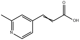 3-(2-Methylpyridin-4-yl)acrylicacid Structure