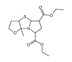 diethyl 8a-methyloctahydrofuro[2,3-d]pyrrolo[2,1-b]thiazole-5,7-dicarboxylate Structure