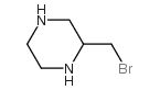 2-(Bromomethyl)piperazine Structure