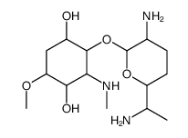 1-deamino-2-deoxyfortimicin B结构式