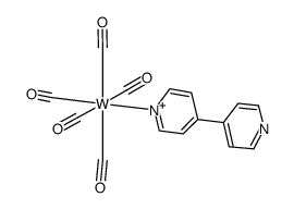 (CO)5W(4,4'-bipyridine) Structure
