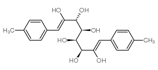 D-Glucitol,1,3:2,4-bis-O-[(4-methylphenyl)methylene]- Structure