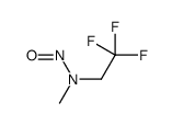N-methyl-N-(2,2,2-trifluoroethyl)nitrous amide结构式