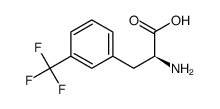 D-3-三氟甲基苯丙氨酸结构式