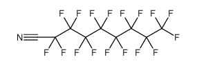 Nonanenitrile, 2,2,3,3,4,4,5,5,6,6,7,7,8,8,9,9,9-heptadecafluoro Structure
