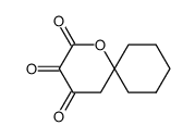 1-Oxaspiro[5.5]undecan-2,3,4-trion结构式