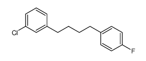 1-chloro-3-(4-(4-fluorophenyl)butyl)benzene Structure