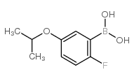2-氟-5-异丙氧基苯基硼酸结构式