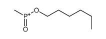 hexoxy-methyl-oxophosphanium结构式