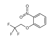 1-硝基-2-(2,2,2-三氟乙氧基)苯结构式