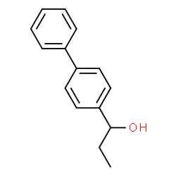 1-([1,1'-BIPHENYL]-4-YL)PROPAN-1-OL结构式