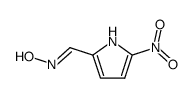 5-nitro-pyrrole-2-carbaldehyde-oxime结构式