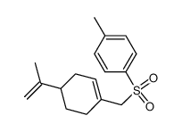 7-(p-tolylsulfonyl)-1,8(9)-p-menthadiene结构式