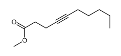 methyl dec-4-ynoate Structure