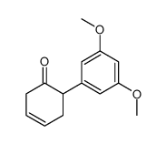 6-(3,5-dimethoxyphenyl)cyclohex-3-en-1-one Structure
