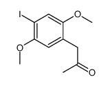 1-(4-iodo-2,5-dimethoxyphenyl)propan-2-one结构式