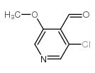 3-氯-5-甲氧基吡啶-4-苯甲醛结构式