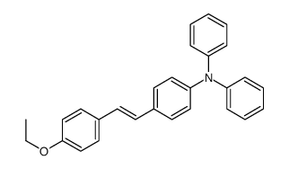 4-[2-(4-ethoxyphenyl)ethenyl]-N,N-diphenylaniline Structure