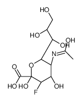 3-fluoro-N-acetylneuraminic acid structure