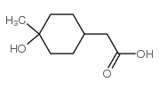 2-(4-羟基-4-甲基环己基)乙酸结构式