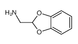 1,3-苯并二恶茂-2-甲胺结构式
