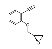 (R)-2-(Oxiran-2-ylmethoxy)benzonitrile Structure