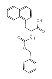 Z-3-(1-萘基)-D-丙氨酸结构式