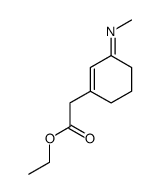 (3-methylimino-cyclohex-1-enyl)-acetic acid ethyl ester结构式