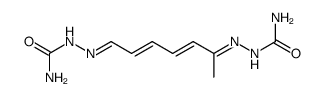 6-semicarbazono-hepta-2t,4t-dienal semicarbazone结构式