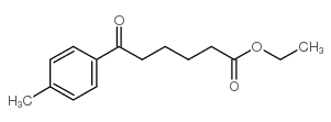 ethyl 6-(4-methylphenyl)-6-oxohexanoate结构式