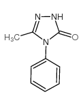5-甲基-4-苯基-2,4-二氢-3H-1,2,4-噻唑-3-酮结构式