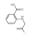 Benzoic acid,2-[(2-chloro-2-propen-1-yl)amino]- structure