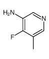 4-fluoro-5-methylpyridin-3-amine Structure